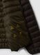 Brown Ultralight Padded Jacket, Regular Fit with Zip_5