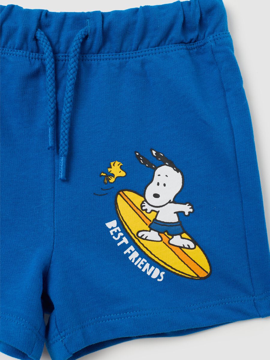 Multicolour regular fit children's outfit in pure cotton with Snoopy print_3