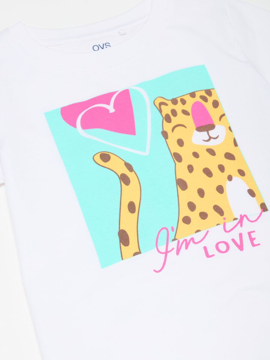 Organic cotton T-shirt with print_2