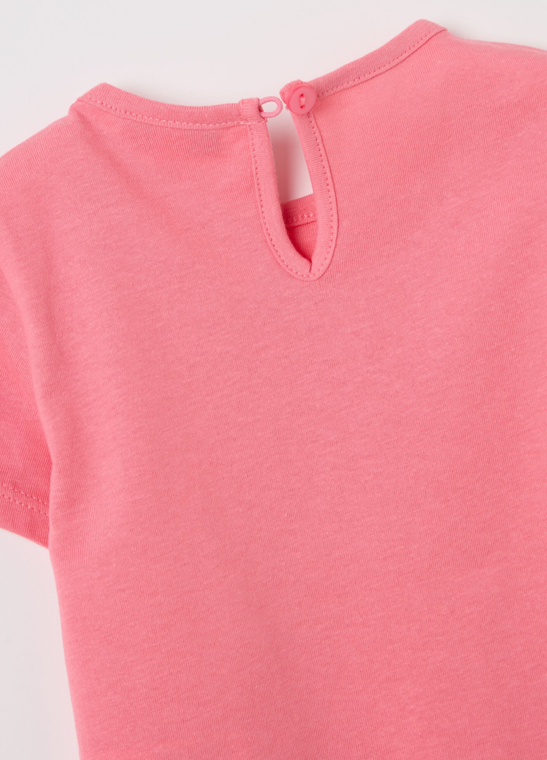 Cotton T-shirt with print