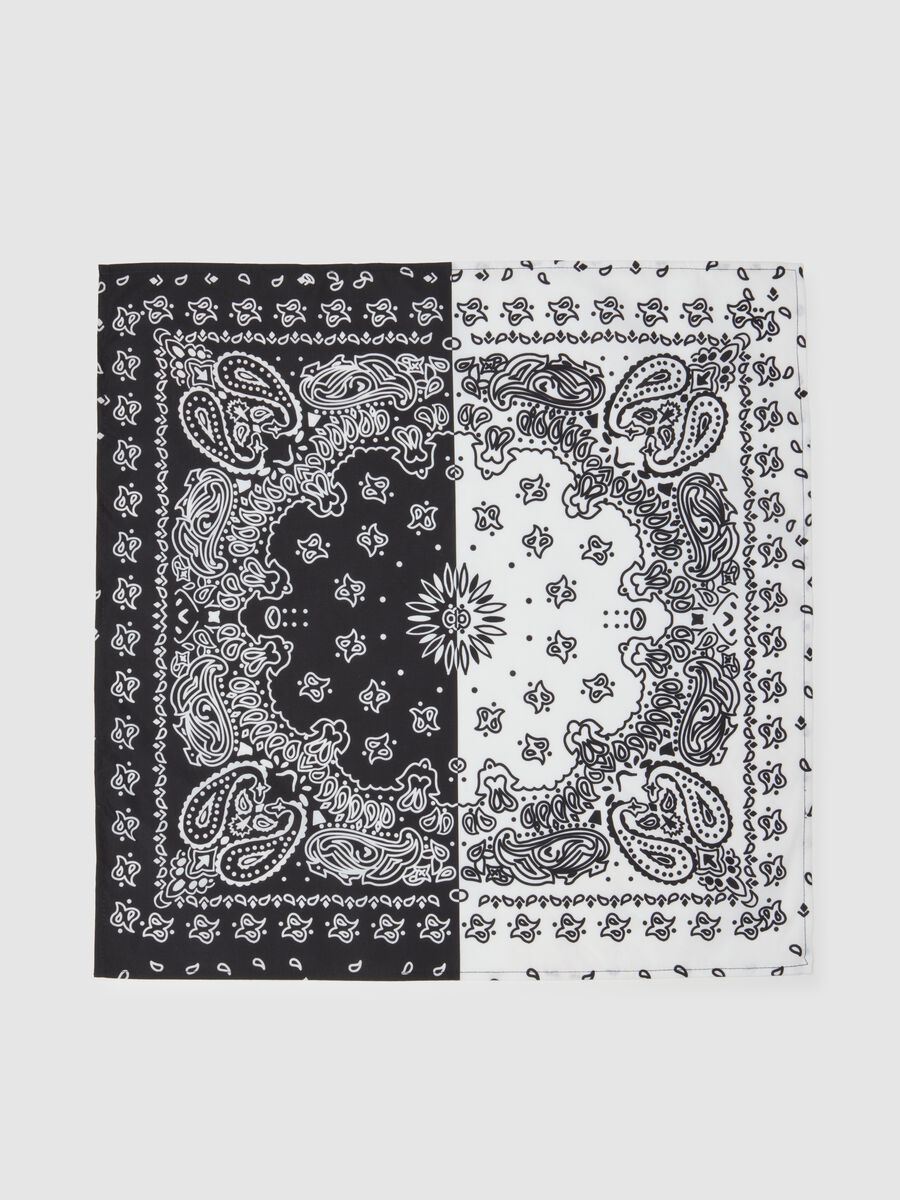 Multicolour pure cotton scarf_1
