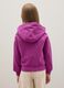 Purple regular fit pure cotton girl's sweatshirt_1