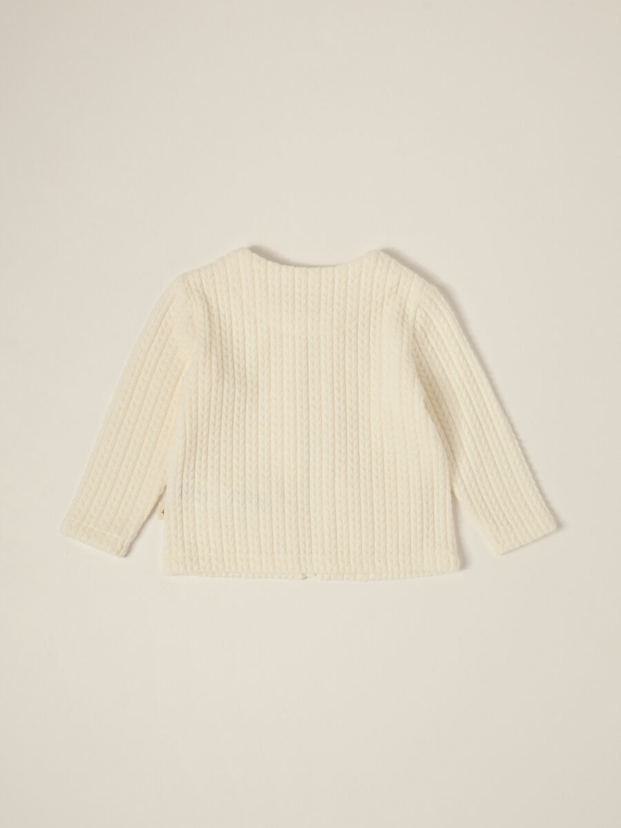 White Baby Cardigan_1