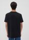 Black pure cotton T-shirt with Pink Floyd print_3