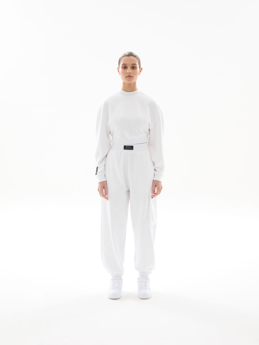 Cargo Joggers White_4