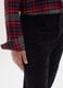 Boy's black trousers in cotton blend regular fit_2
