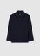 Children's blue pure cotton polo regular fit_0