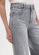 Grey Pure Cotton Wide Leg Jeans_3