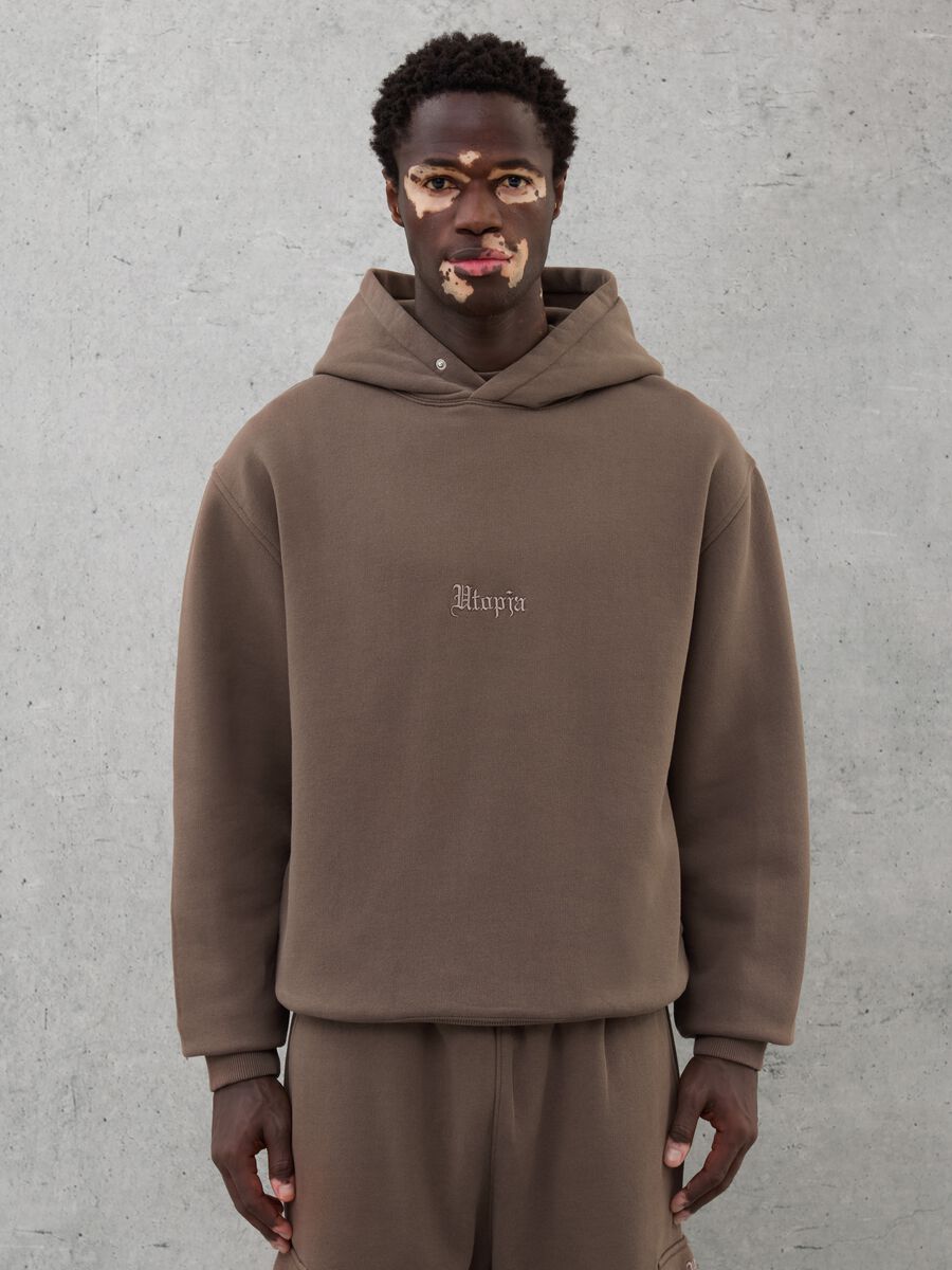 Perfect Hoodie Cappuccino Brown_1