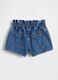 Pure cotton denim shorts_1