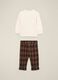 Set felpa pantalone in misto cotone multicolor da neonato regular fit_1