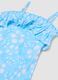 Light blue girls&rsquo; swimsuit with frills_2