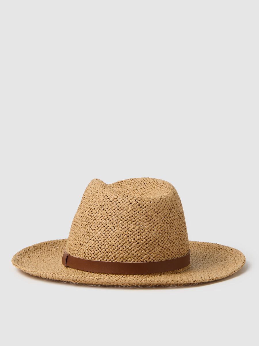 Men's Multicolour Straw Hat_1