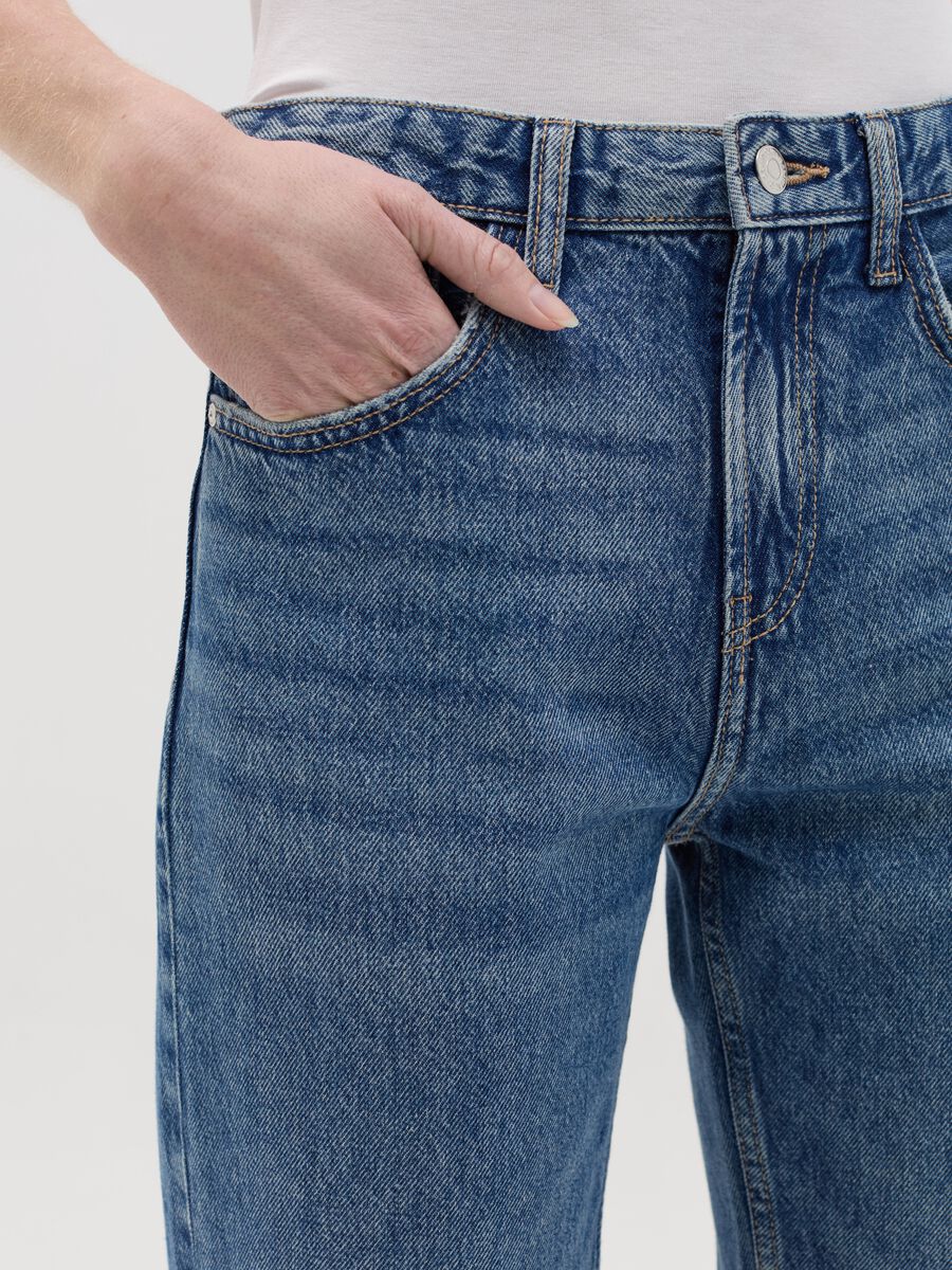 Five-pocket,straight-fit jeans_2