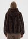 Soft Brown Coat with Hood Regular Fit_2