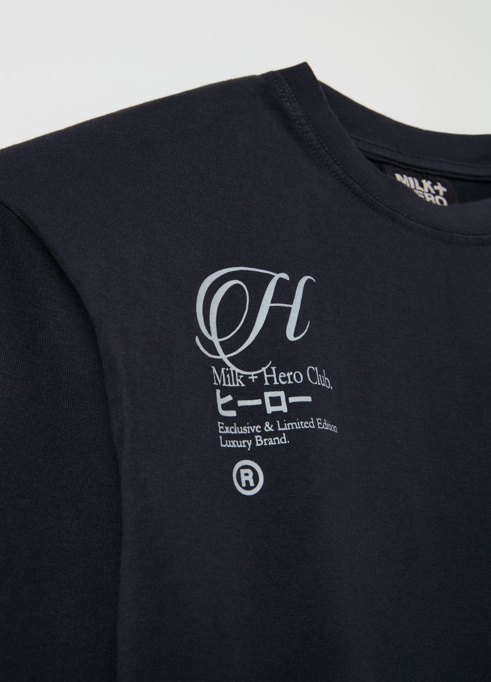 Long-sleeved T-shirt with print