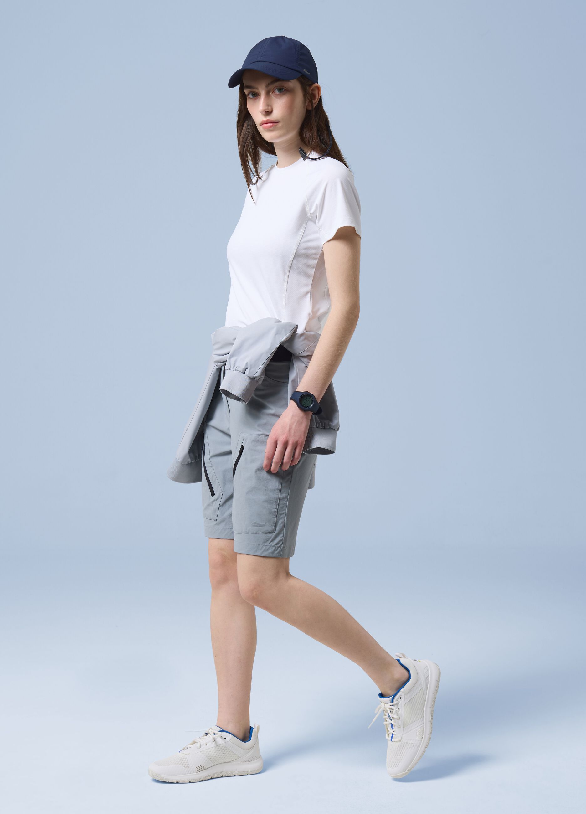 ALTAVIA SAILING white technical stretch T-shirt