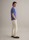 T-shirt in puro cotone blu relaxed fit_1