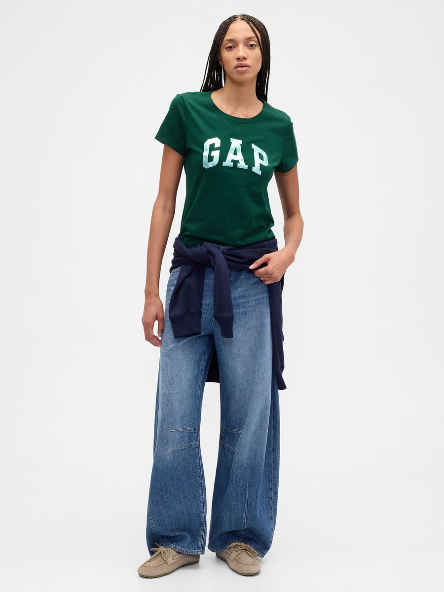 Green Short Sleeve Cotton T-shirt_2