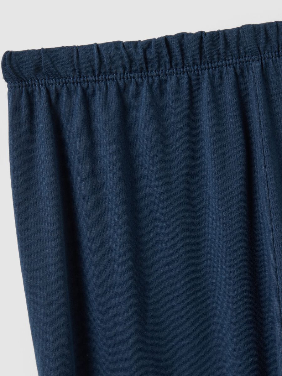 Boys' regular fit multicolour pure cotton pyjamas with print_3