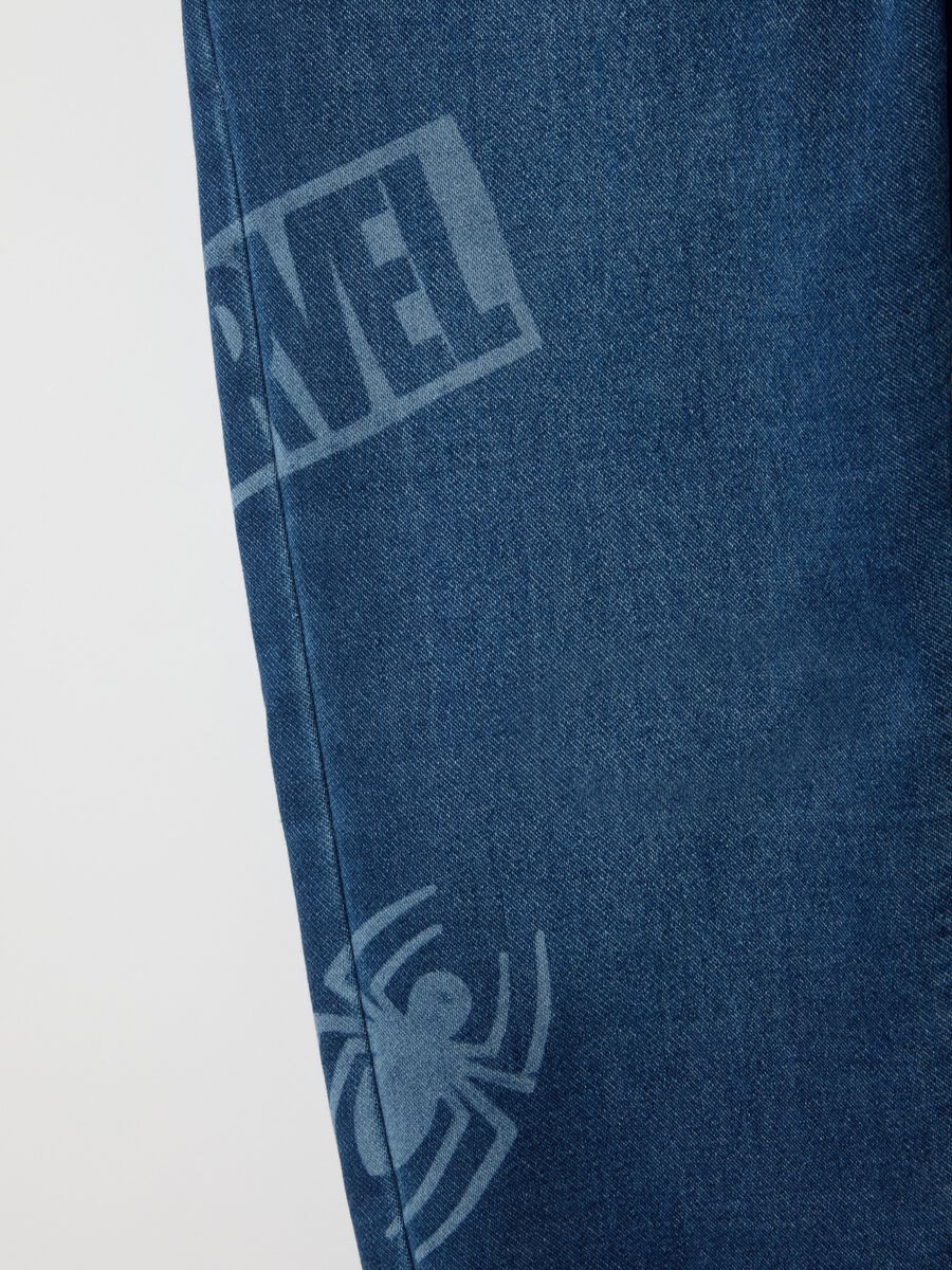 Children's blue denim jeans with regular fit_2