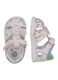 Multicoloured sandals with floral details for girls_1