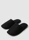 Black slippers with internal padding_2