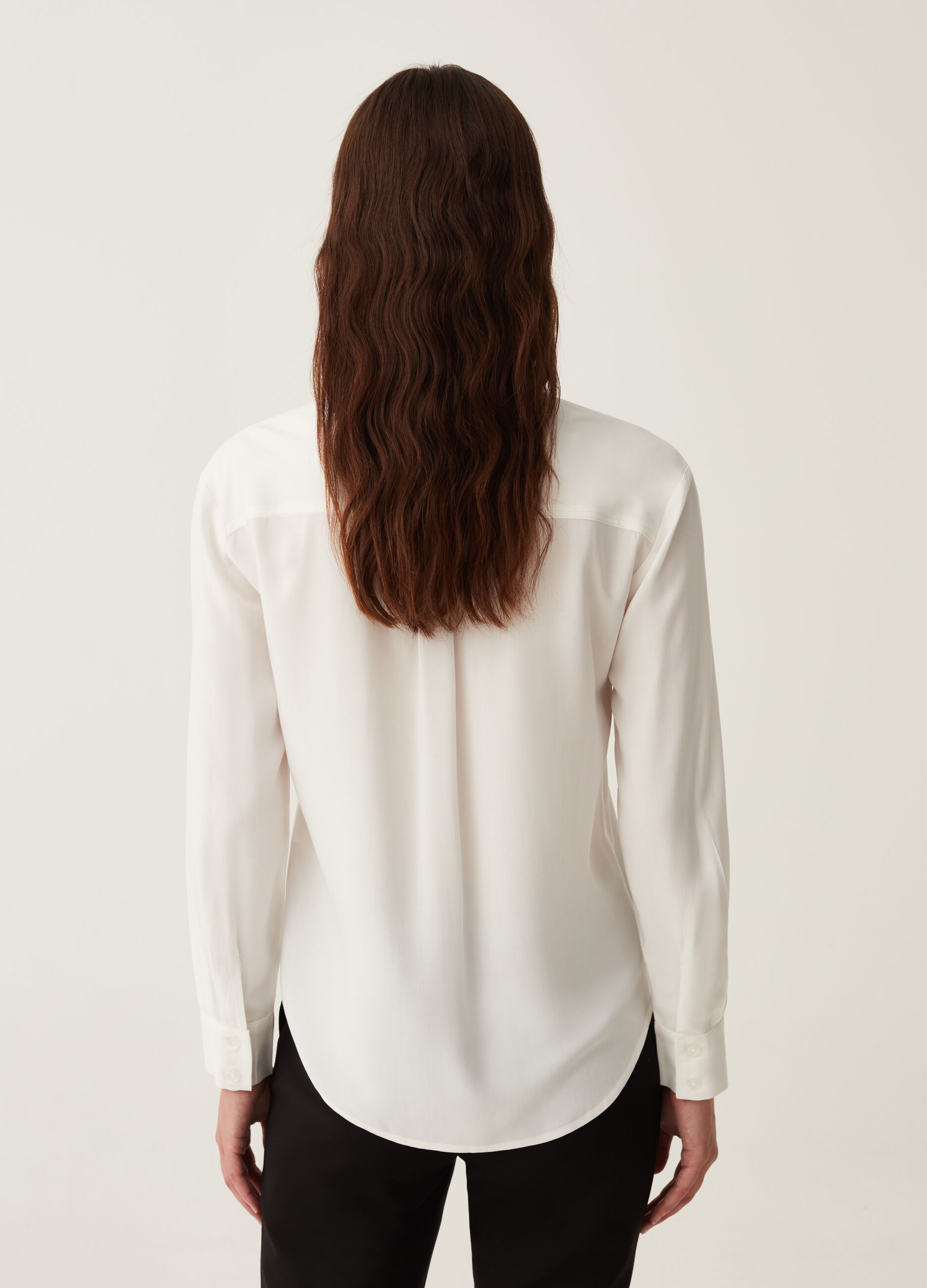 Camicia in viscosa con tasca_2