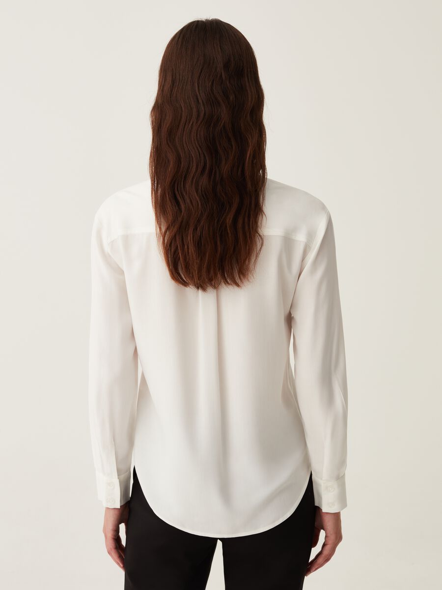 Camicia in viscosa con tasca_2