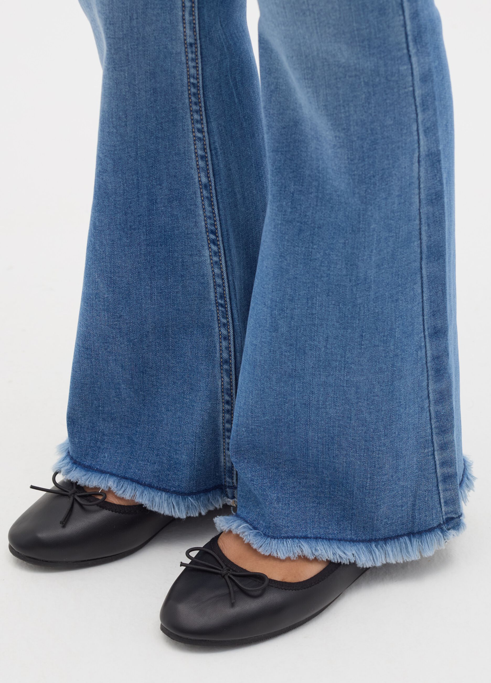 Flare-fit jeggings