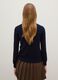 Blue pure wool regular fit sweater_2