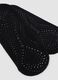 Black stretch cotton jersey sports socks ALTAVIA STUDIO_1