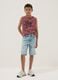 Boys&rsquo; light blue denim shorts, regular fit_0