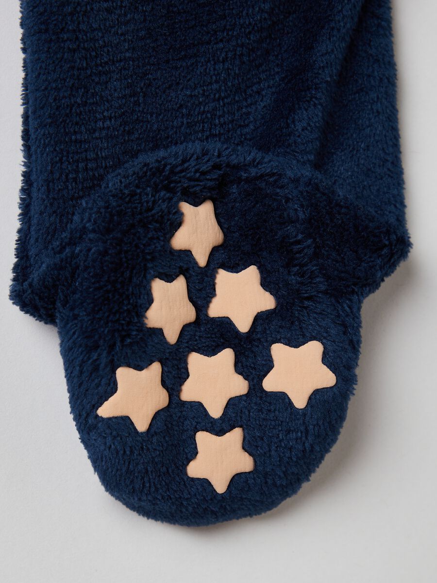 Tutina in velour con patch biscotto pan di zenzero_2