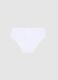 Girls' White Cotton Stretch Briefs - Regular Fit_1