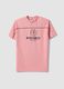T-shirt in puro cotone rosa regular fit Inter Miami CF_4