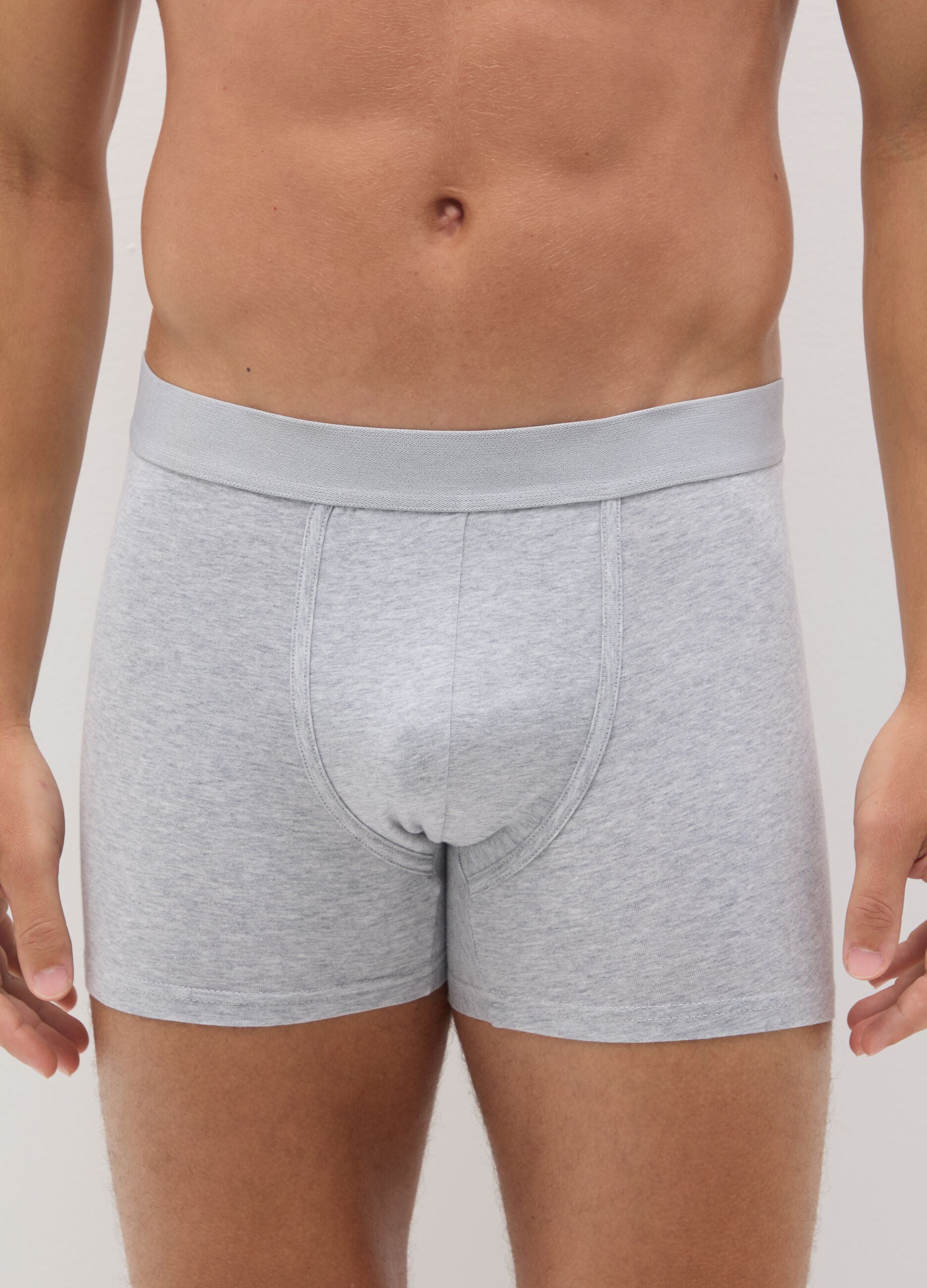 Multicolor Cotton Boxer Set