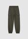 Cargo joggers with elasticated trims_4