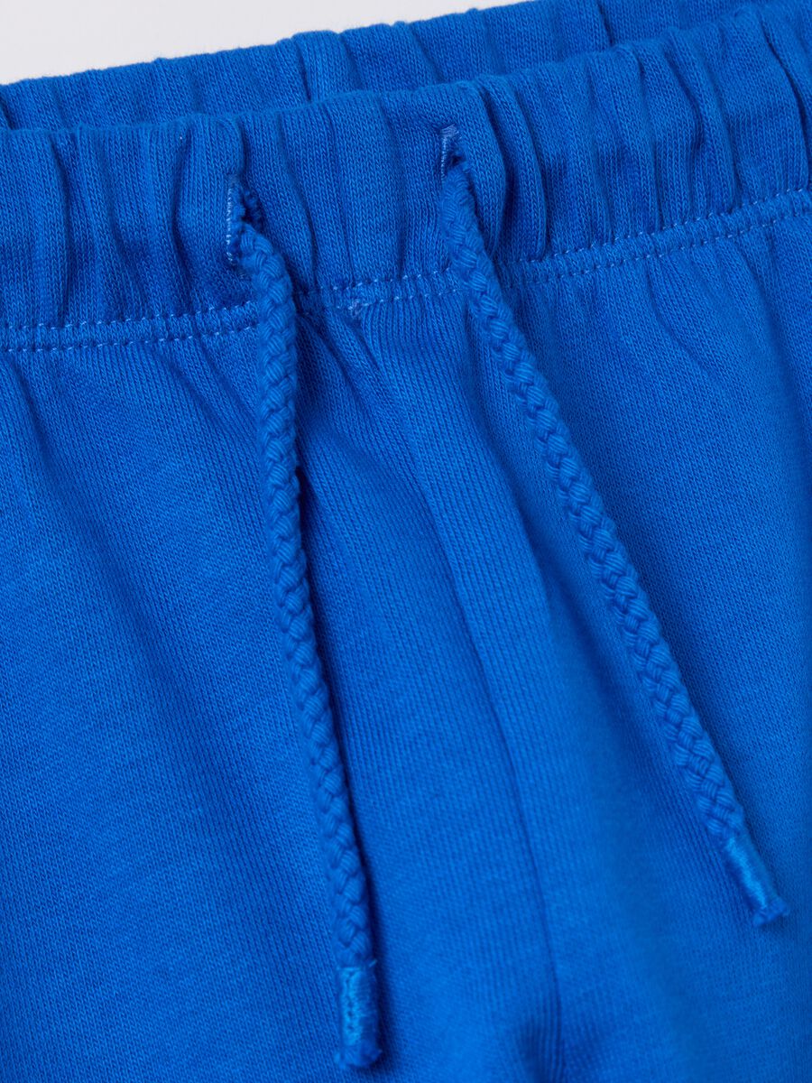 Cotton joggers with drawstring_2