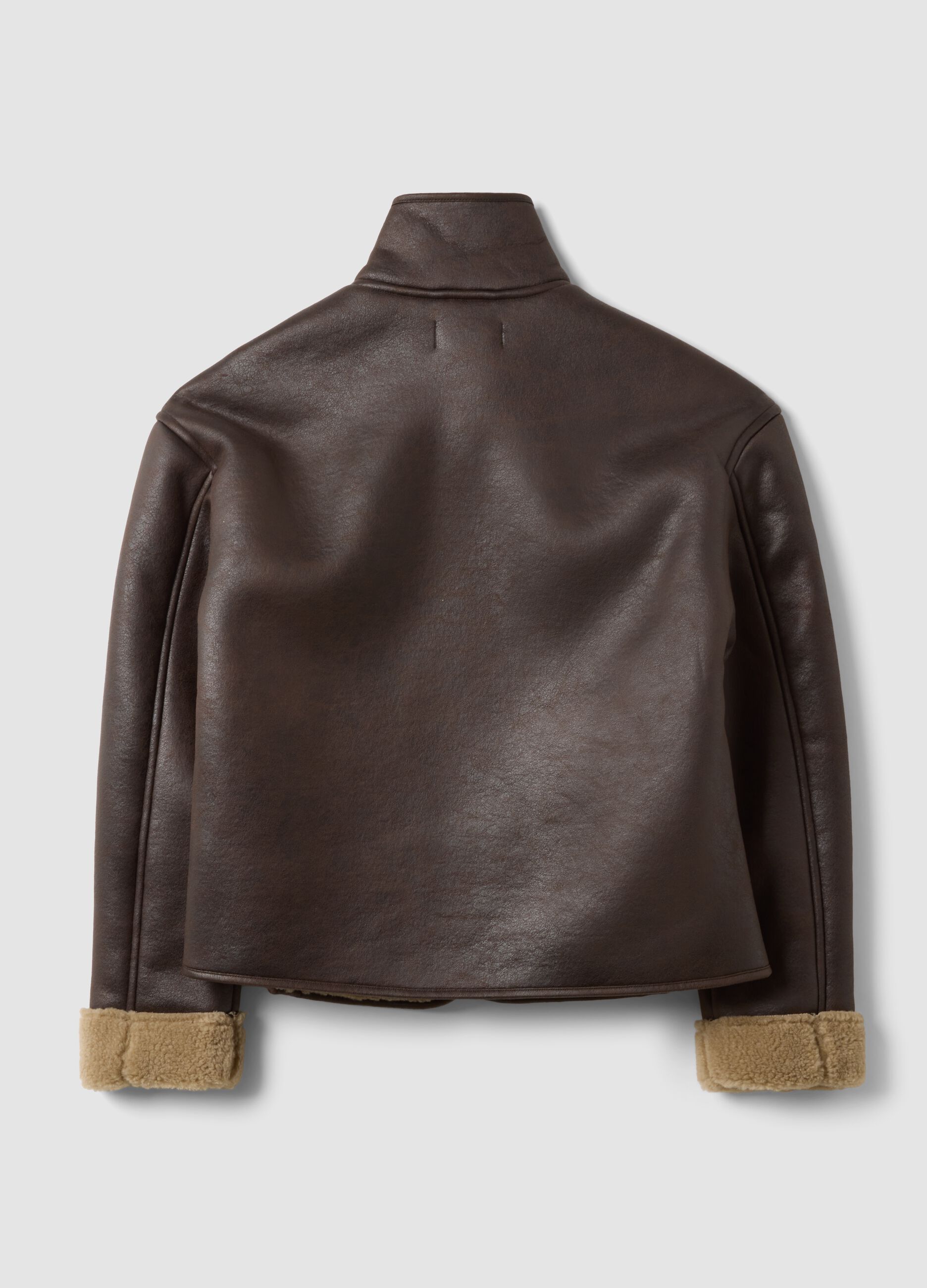 Giacca marrone con interno