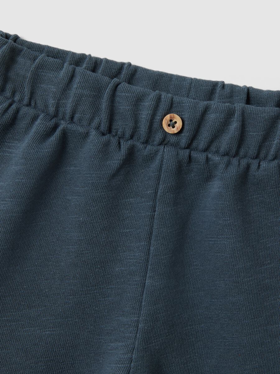 Set in puro cotone multicolor da neonato con orsetto_2