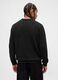 Black sweater in wool and polyamide blend_1