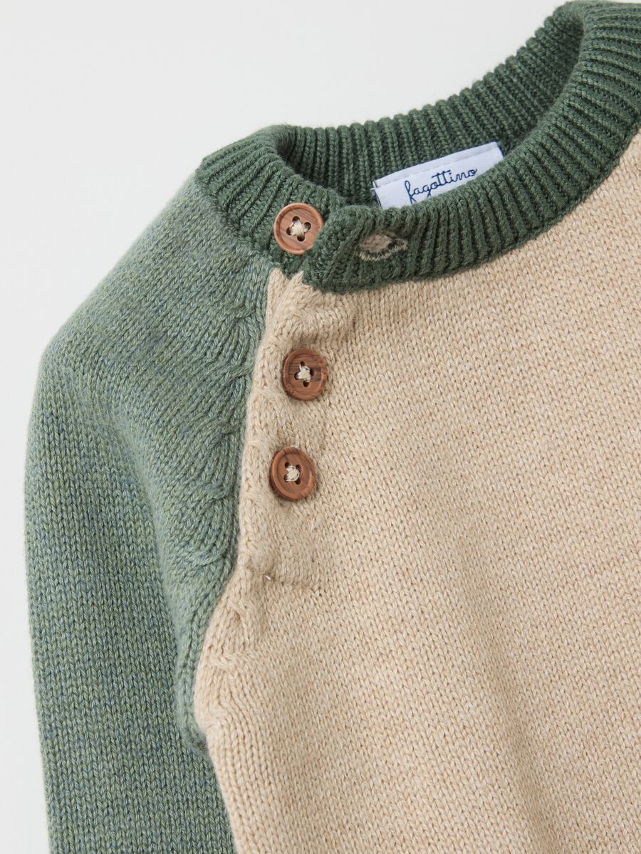Colourblock knitted pullover_2