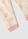 Regular fit multicolour floral pyjamas in pure cotton for baby girls_3