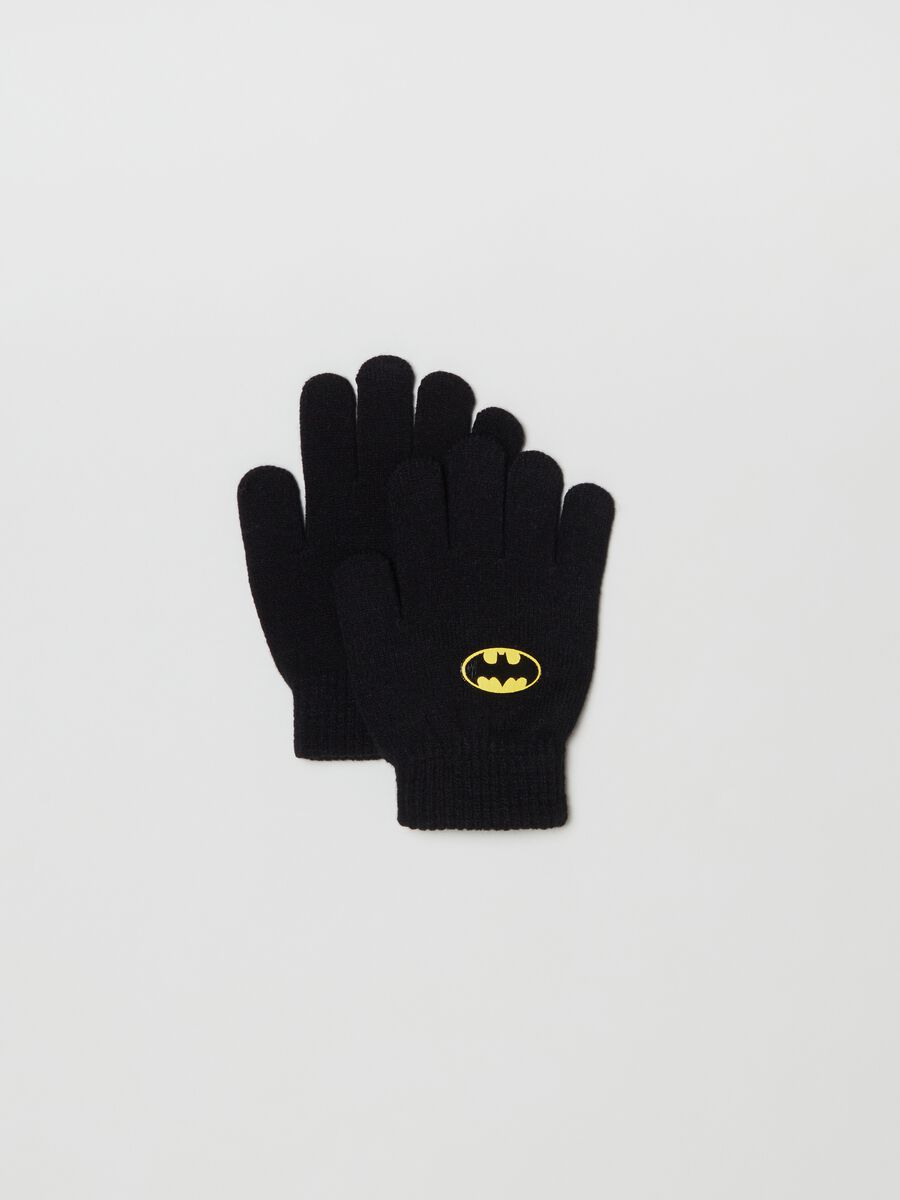 Guanti con stampa logo Batman_0