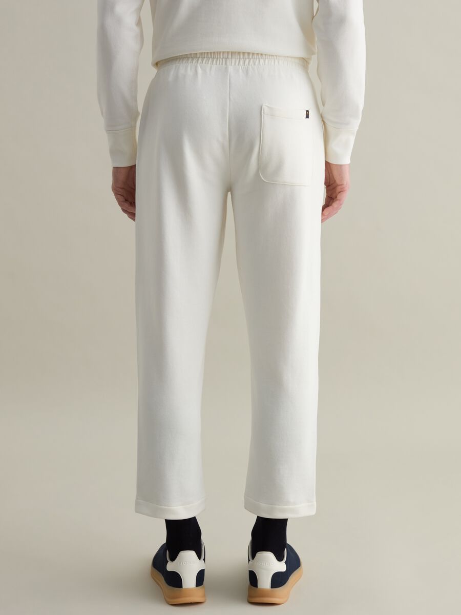 French terry joggers with drawstring_2