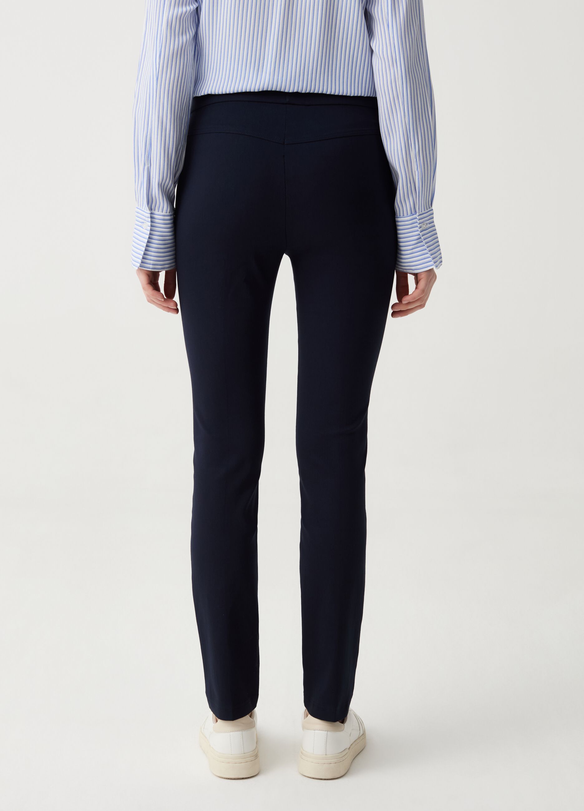 Treggings in viscosa sostenibile stretch