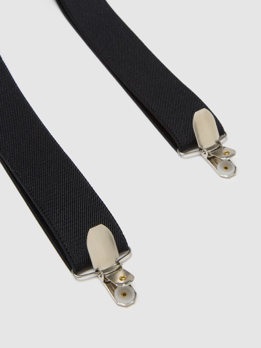Bretelle nero con chiusure a clip_2