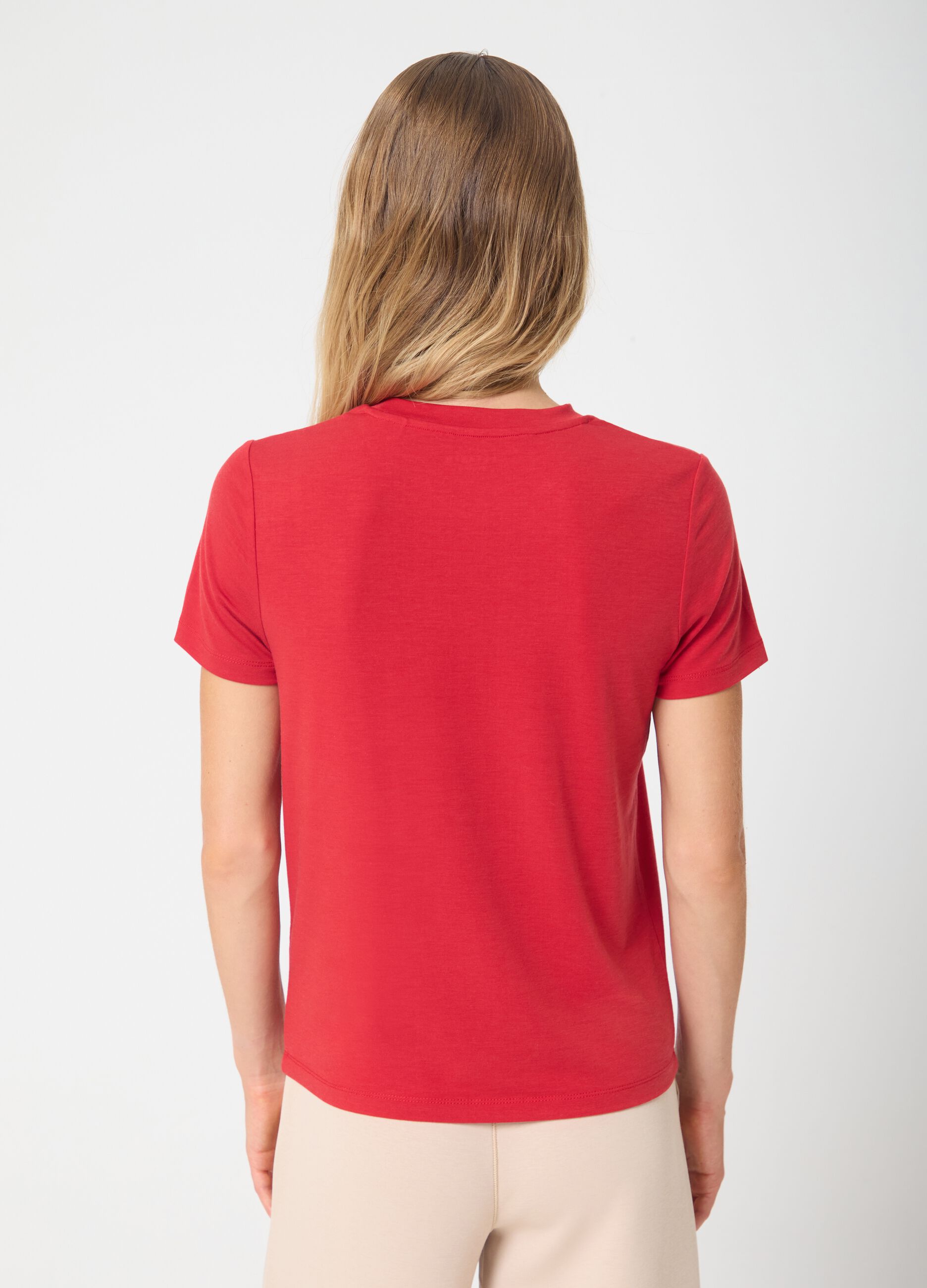 Sport T-shirt in Stretch Fabric ALTAVIA STUDIO