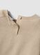 Maglia beige in misto cotone a girocollo per bimbo_2